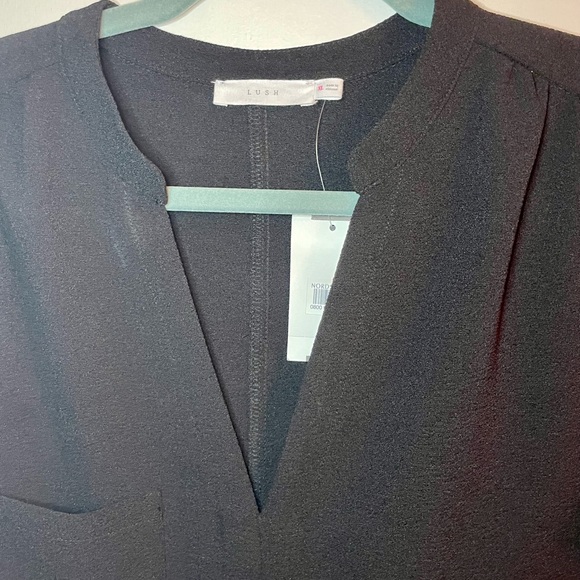 NWT Lush black crepe dress XL - Picture 10 of 16